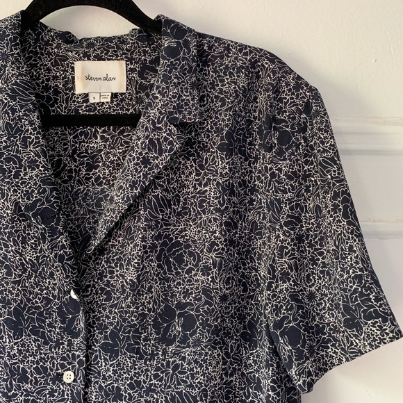 Steven Alan Tops - 🍄SOLD🍄 Steven Alan Silk Print Top